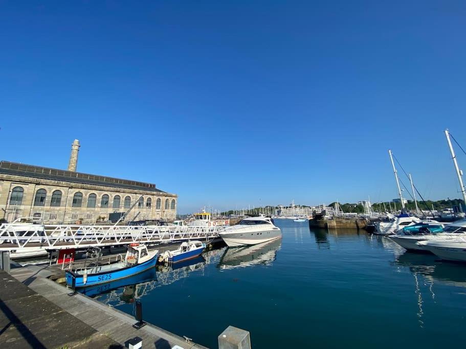 Fabulous Flat In Durnford Street Apartment Plymouth Bagian luar foto
